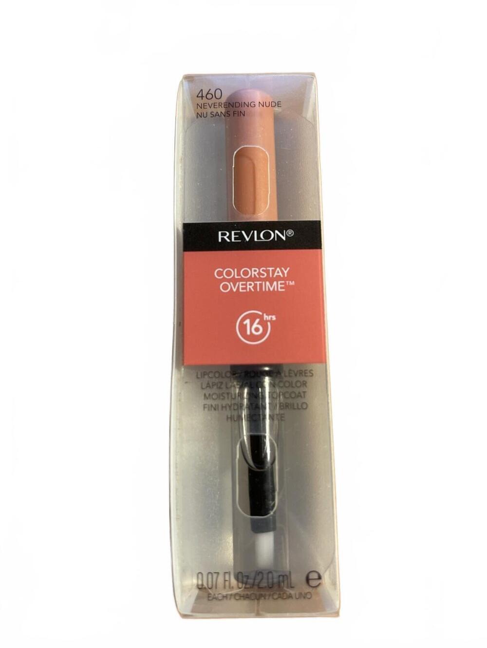 Revlon ColorStay Overtime Lipcolor - NEVERENDING NUDE #460 - Brand New